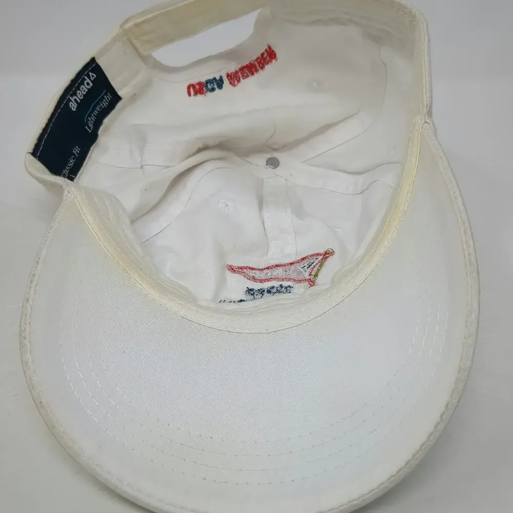 Ahead 123rd U.S. Open Baseball Cap White One Size LACC USGA Member Slideback Hat